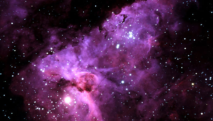 Carina nebula, photo by Andrew Lehmann 