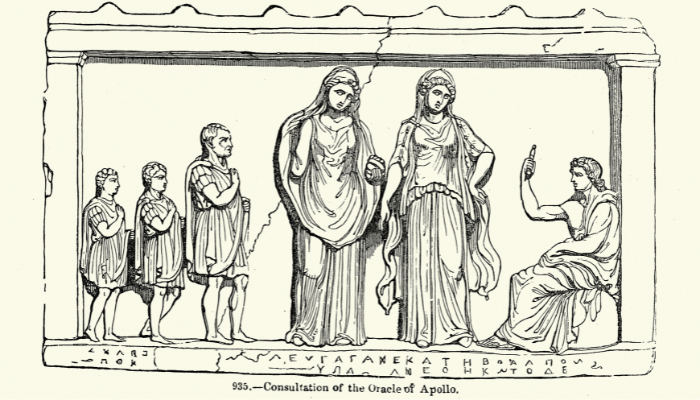 The Oracle of Delphi. 