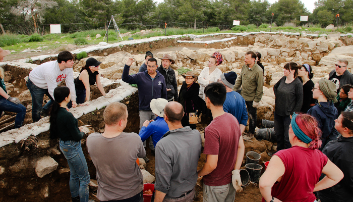 Khirbet-el-Rai archaeology site, Israel