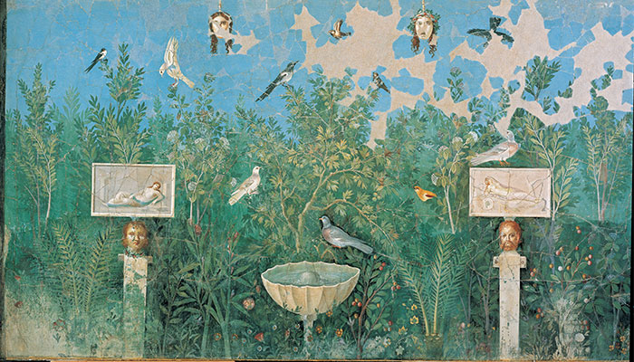 Frescotwo Pompeii exhibition