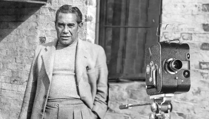 Aboriginal film-maker Bill Onus in 1945