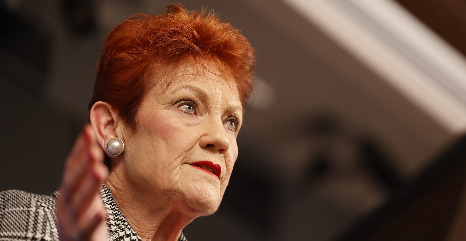 Senator Pauline Hanson. 
