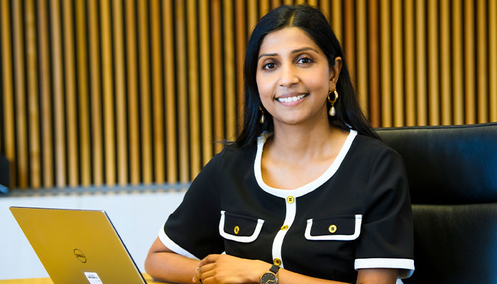 Professor Bamini Gopinath.