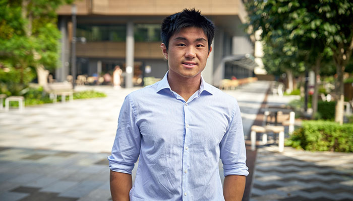 Graduate Ethan Kwok