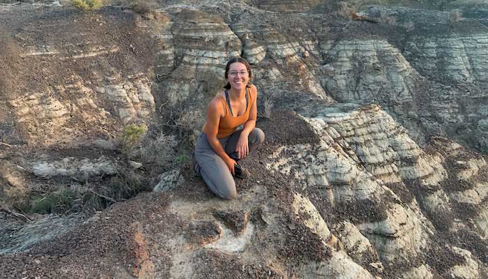 Sally Hurst dinosaur research