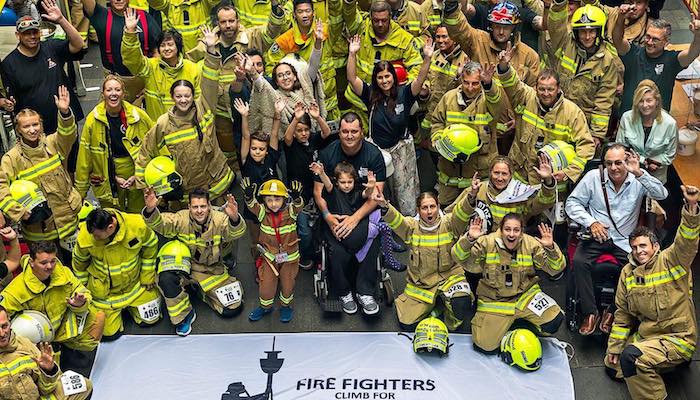 Firies raise money for MND research