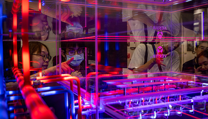 Ai interactive display. 