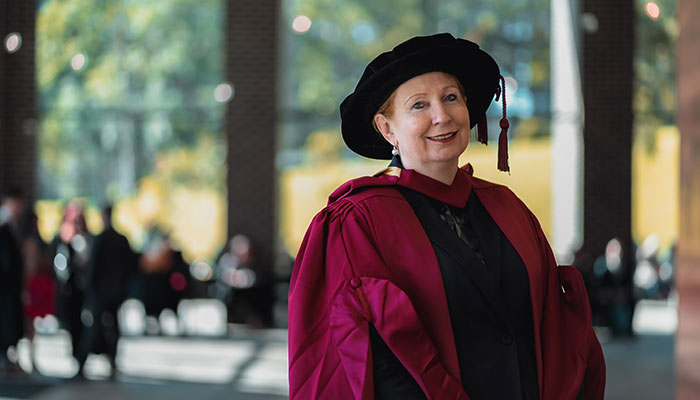 Shani Hartley Humans of MQ has received five degrees from Macquarie University