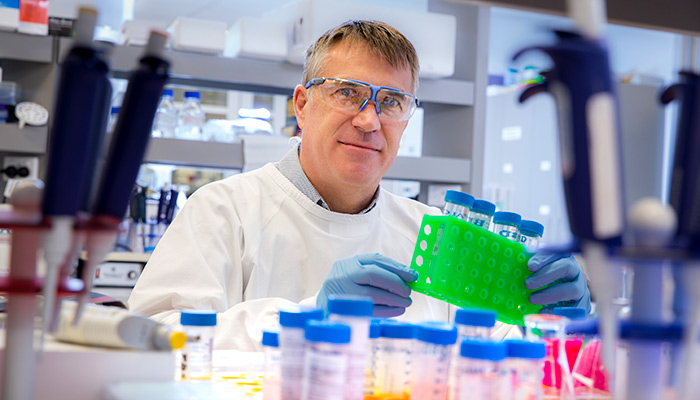 Ian Blair and his team are working on zebra fish towards a cure of mnd