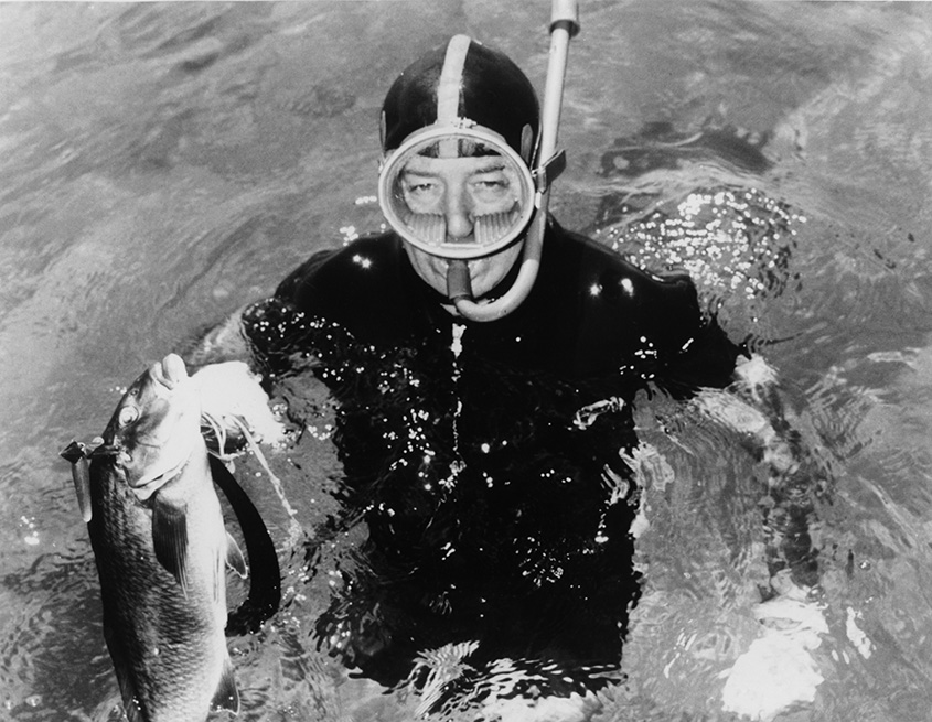 Former PM Harold Holt. 