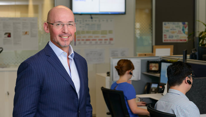 Professor Nick Titov, Executive Director of Macquarie University's MindSpot Clinic