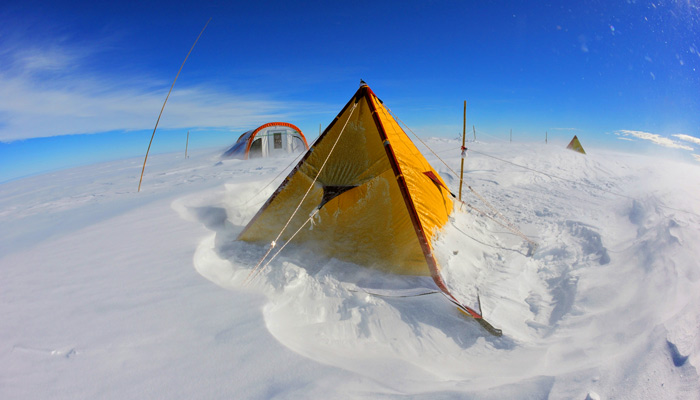 Professor Ian Goodwin spent 18 months researching Mill Island Field Camp Antarctica 