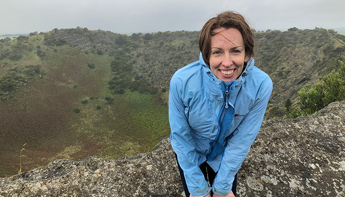 Heather Handley, Associate Professor of Volcanology and Geochemistry