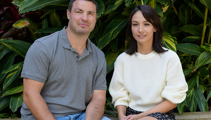 James McMaus and wife Eshia CTE biobank