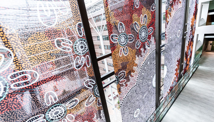 Arts precinct intercultural foyer