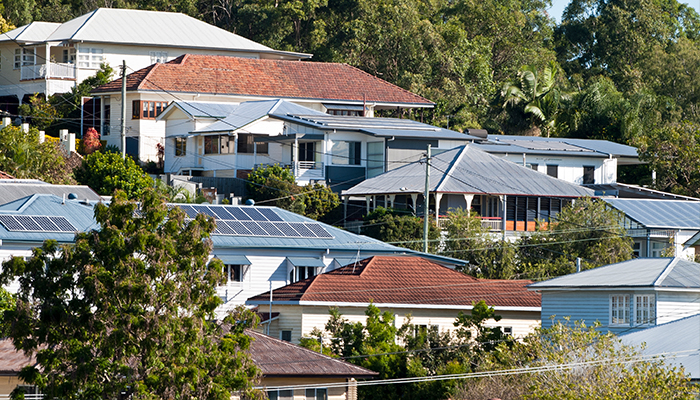 Brisbane homes with solar panels